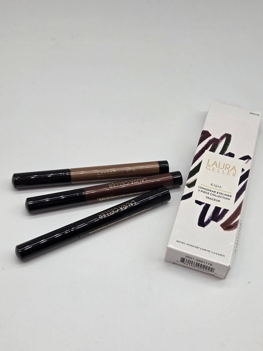 Laura Geller Kajal Longwear Eyerliner 3 Piece Collection
